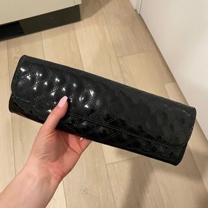 Black patent leather clutch bag! Brand new with tags!